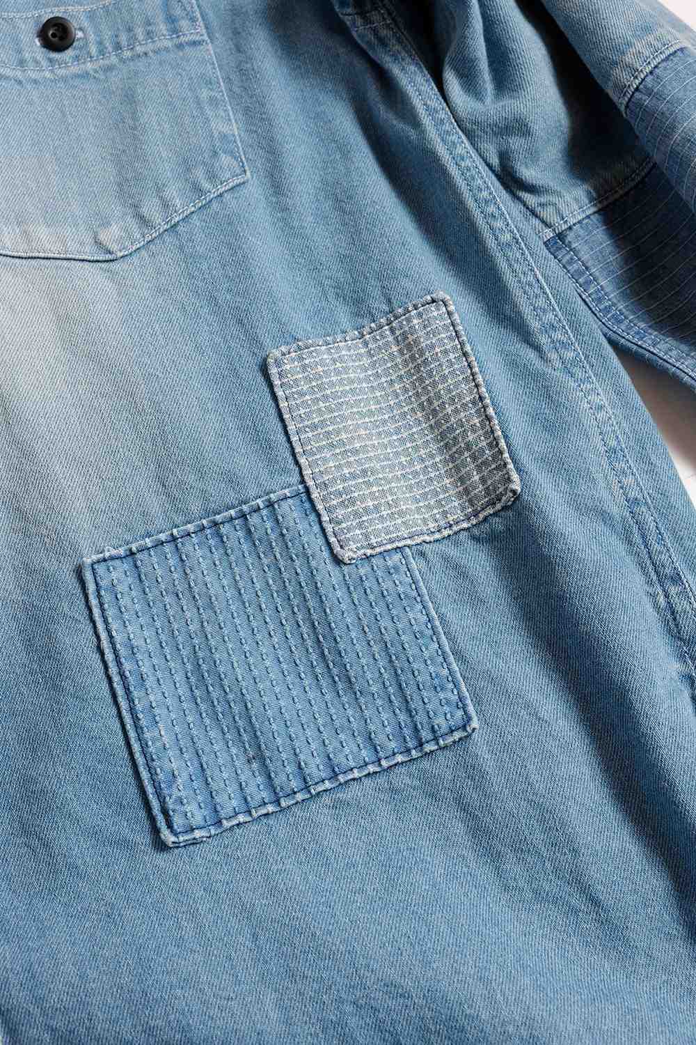 ファンダメンタル FDMTL WOMENS FIT DENIM SHIRT 3YR WASH （Indigo） Indigo