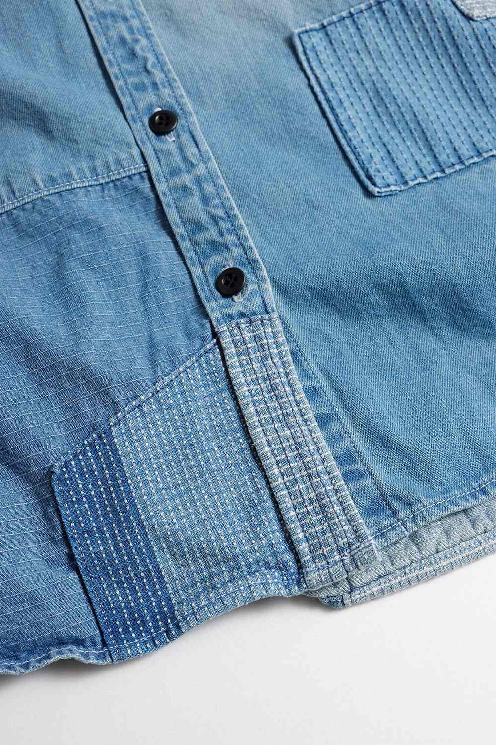 ファンダメンタル FDMTL WOMENS FIT DENIM SHIRT 3YR WASH （Indigo） Indigo