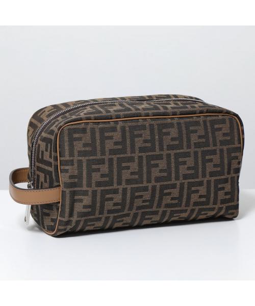 フェンディ FENDI FENDI  クラッチバッグ 7N0141 ALWK ポーチ FF柄 （F1IKJ/ASF/NR/ブラック） F1IKJ/ASF/NR/ブラック