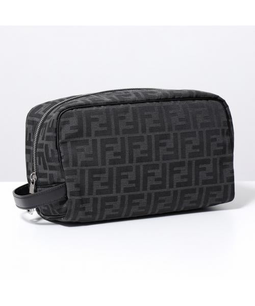 フェンディ FENDI FENDI  クラッチバッグ 7N0141 ALWK ポーチ FF柄 （F1IKJ/ASF/NR/ブラック） F1IKJ/ASF/NR/ブラック
