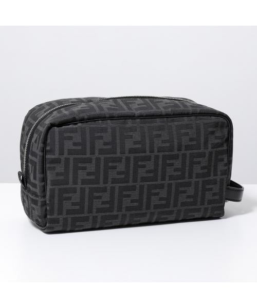 フェンディ FENDI FENDI  クラッチバッグ 7N0141 ALWK ポーチ FF柄 （F1IKJ/ASF/NR/ブラック） F1IKJ/ASF/NR/ブラック