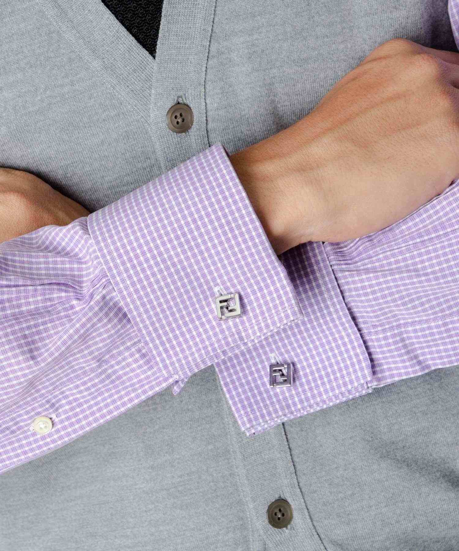 フェンディ FENDI フェンディ FENDI 7AJ601 B08 カフス メンズ アクセサリー シンプル ジュエリー カジュアル ギフト プレゼント お祝い 記念 シルバー （シルバー） シルバー