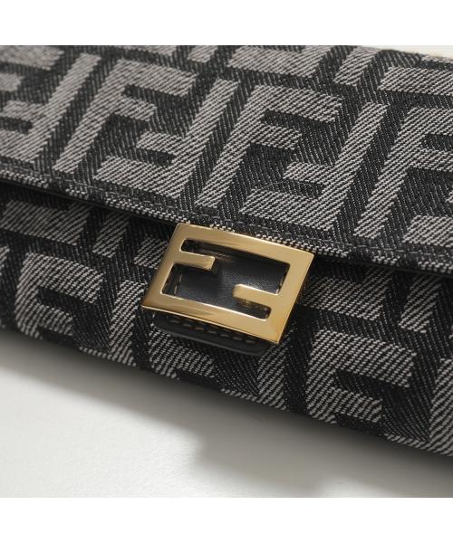 フェンディ FENDI FENDI チェーンウォレット CHAIN CONTINETAL 8M0365 AUT4 （F1UJ5/BLACK+DARK-BL） F1UJ5/BLACK+DARK-BL