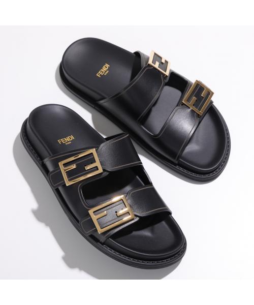 フェンディ FENDI FENDI スライドサンダル フィール 8X8326 NA7 （F0QA1/NERO/ブラック） F0QA1/NERO/ブラック
