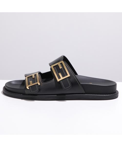 フェンディ FENDI FENDI スライドサンダル フィール 8X8326 NA7 （F0QA1/NERO/ブラック） F0QA1/NERO/ブラック