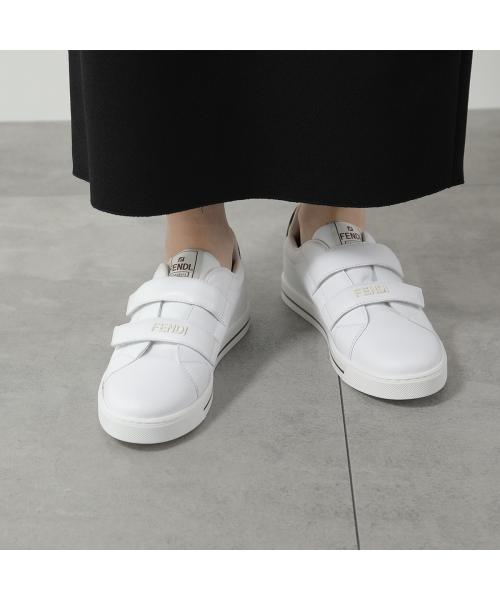 フェンディ FENDI FENDI KIDS スニーカー JMR500 AOTE ローカット （F15EU/BIANC+BIANC+TAB） F15EU/BIANC+BIANC+TAB