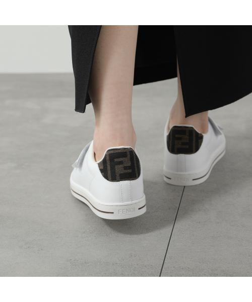 フェンディ FENDI FENDI KIDS スニーカー JMR500 AOTE ローカット （F15EU/BIANC+BIANC+TAB） F15EU/BIANC+BIANC+TAB