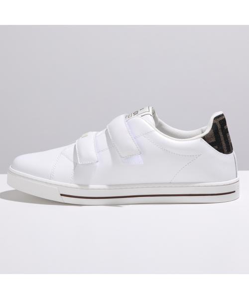フェンディ FENDI FENDI KIDS スニーカー JMR500 AOTE ローカット （F15EU/BIANC+BIANC+TAB） F15EU/BIANC+BIANC+TAB