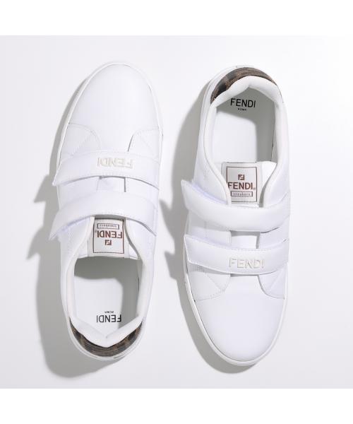 フェンディ FENDI FENDI KIDS スニーカー JMR500 AOTE ローカット （F15EU/BIANC+BIANC+TAB） F15EU/BIANC+BIANC+TAB