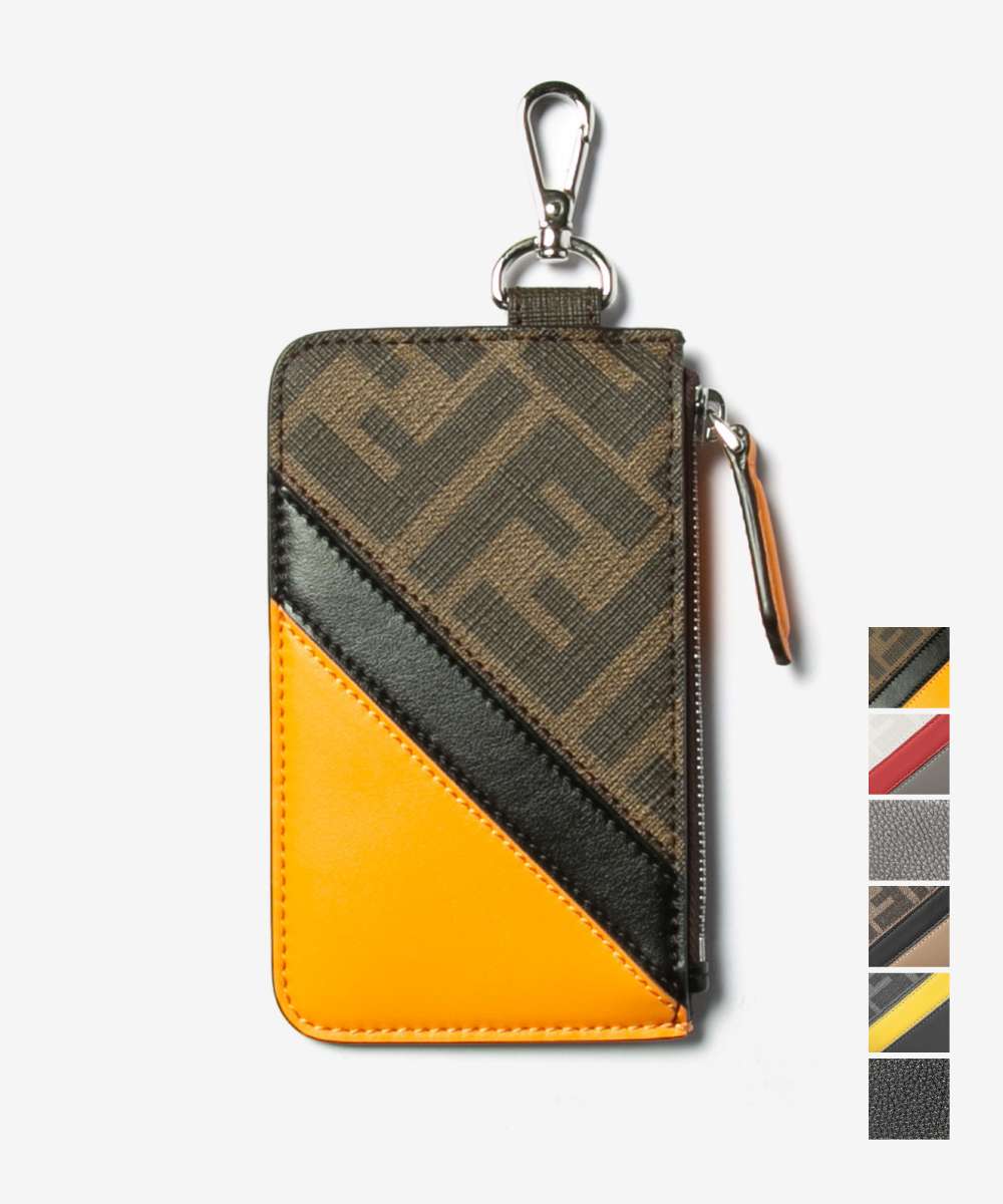 FENDI FENDI 7M0343 AG0L Card Case Men's Fashion Accessories Business Card Holder Fragment Case