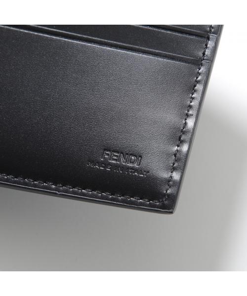 フェンディ FENDI FENDI 二つ折り財布 Bi-Fold Wallet 7M0169 AJF4 レザー （F19KP/BLACK/ブラック） F19KP/BLACK/ブラック