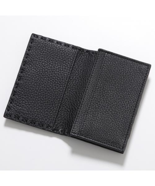 フェンディ FENDI FENDI カードケース SELLERIA セレリア 7M0222 AP3B AP3C （AP3B-F0J55/ASPHALT-PALLADI） AP3B-F0J55/ASPHALT-PALLADI