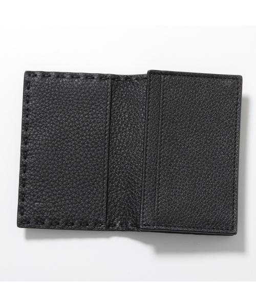 フェンディ FENDI FENDI カードケース SELLERIA セレリア 7M0222 AP3B AP3C （AP3B-F0J55/ASPHALT-PALLADI） AP3B-F0J55/ASPHALT-PALLADI