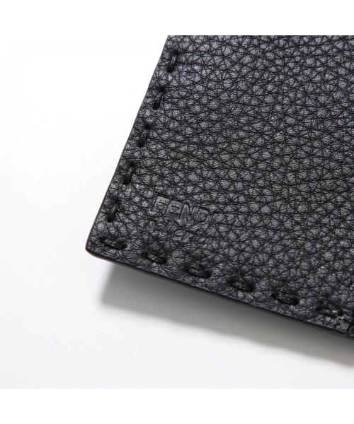 フェンディ FENDI FENDI カードケース SELLERIA セレリア 7M0222 AP3B AP3C （AP3B-F0J55/ASPHALT-PALLADI） AP3B-F0J55/ASPHALT-PALLADI