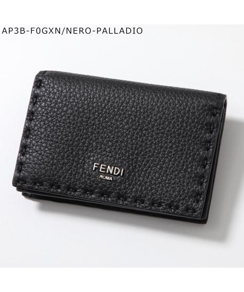 フェンディ FENDI FENDI カードケース SELLERIA セレリア 7M0222 AP3B AP3C （AP3B-F0GXN/NERO-PALLADIO） AP3B-F0GXN/NERO-PALLADIO