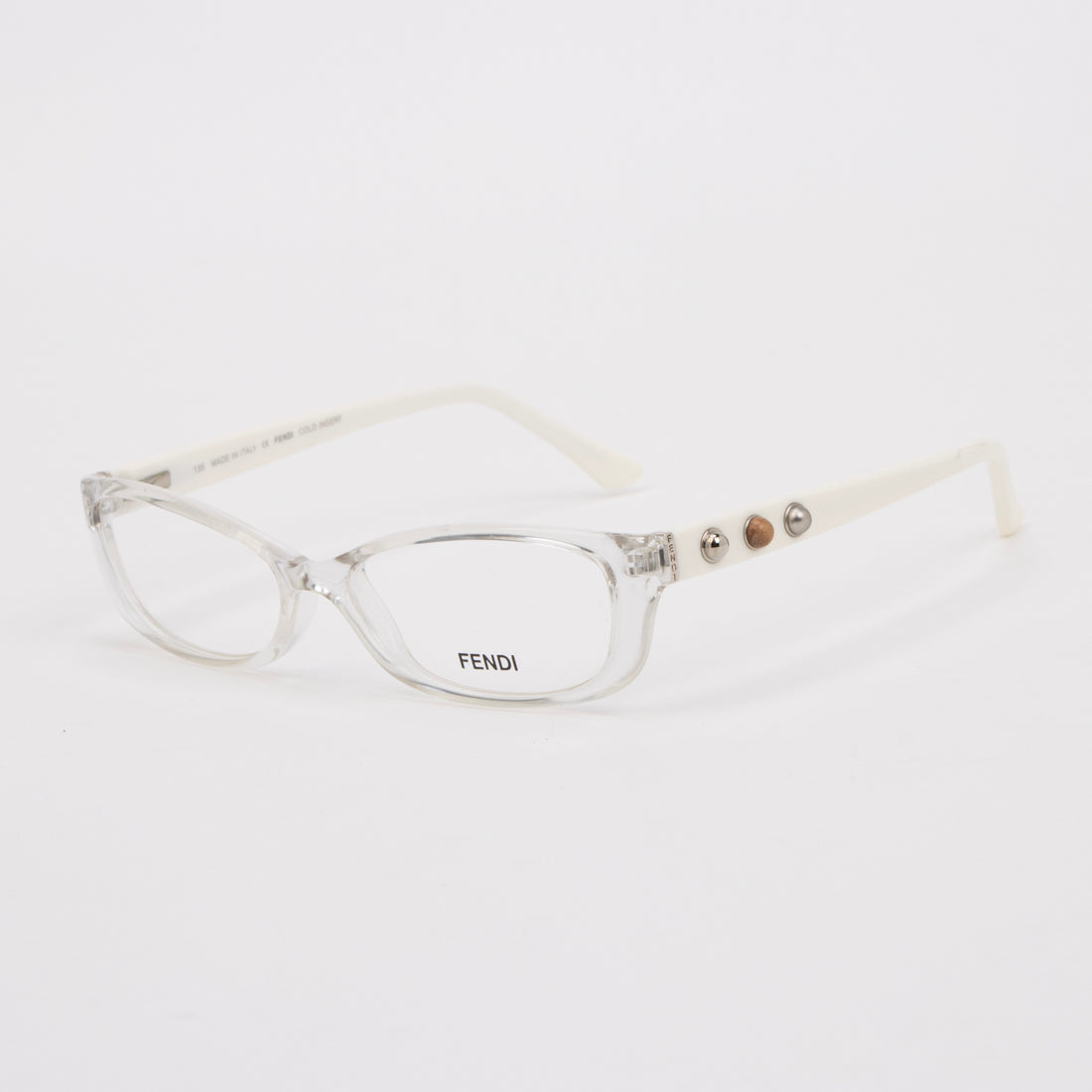 フェンディ FENDI メガネ 眼鏡 アイウェア レディース メンズ （クリア/ホワイト） クリア/ホワイト