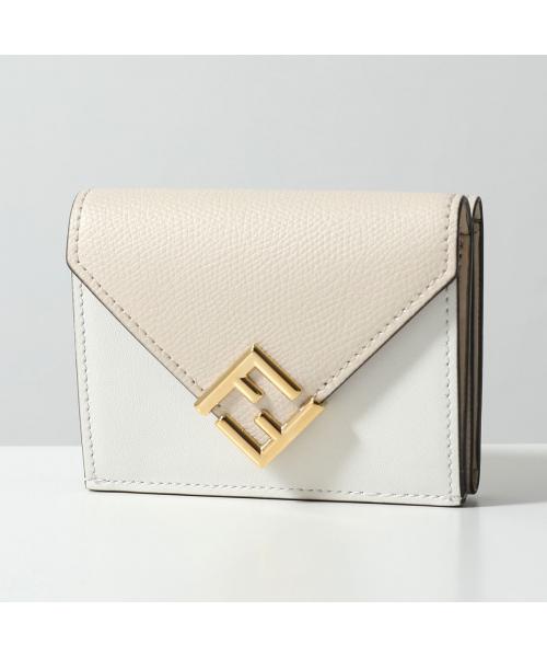 フェンディ FENDI FENDI 三つ折り財布 8M0480 ALV4 FFダイヤモンド （F1N1F/オフホワイト） F1N1F/オフホワイト