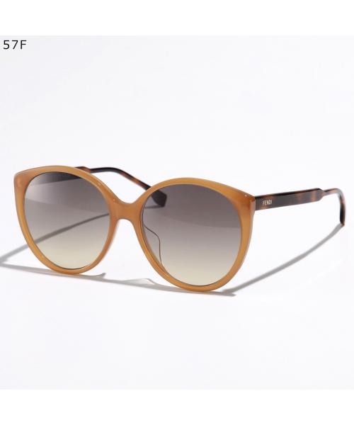 FENDI FENDI Sunglasses FE40029U Round Shape Logo