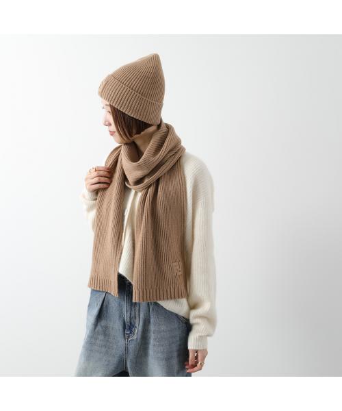 FENDI｜ (FF Wool Scarf (FXT117 ASG2 F15W8)) Fendi Scarf with logo | Women's Accessories | Vitkac