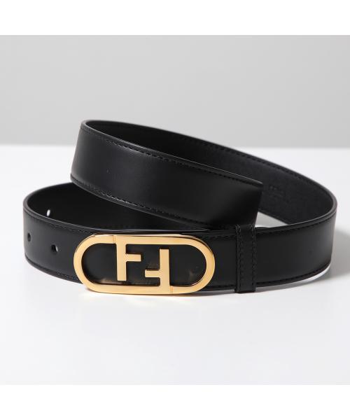 フェンディ FENDI FENDI ベルトO LOK オーロック 8C0653 AAIW （F0KUR/NERO+ORO-ブラック） F0KUR/NERO+ORO-ブラック