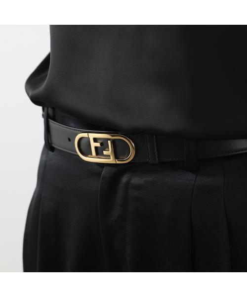 フェンディ FENDI FENDI ベルトO LOK オーロック 8C0653 AAIW （F0KUR/NERO+ORO-ブラック） F0KUR/NERO+ORO-ブラック