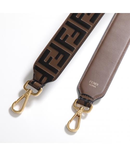 フェンディ FENDI FENDI バッグストラップ REGULAR STRAP YOU 8AV077 A5PJ （F13VK/MAYA+NERO/ブラウン） F13VK/MAYA+NERO/ブラウン