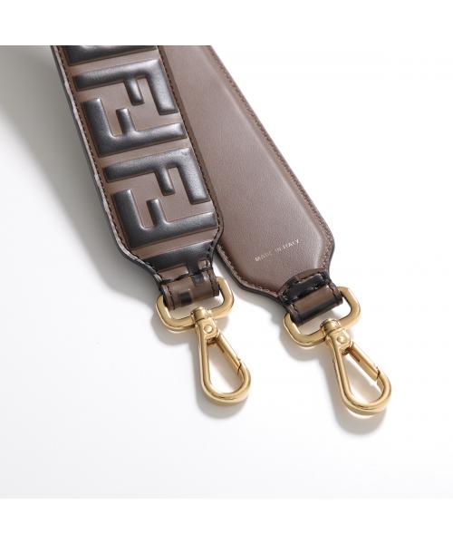 フェンディ FENDI FENDI バッグストラップ REGULAR STRAP YOU 8AV077 A5PJ （F13VK/MAYA+NERO/ブラウン） F13VK/MAYA+NERO/ブラウン