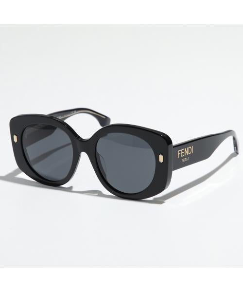 フェンディ FENDI FENDI サングラス ROMA ローマ FE40137F （01A/ブラック） 01A/ブラック