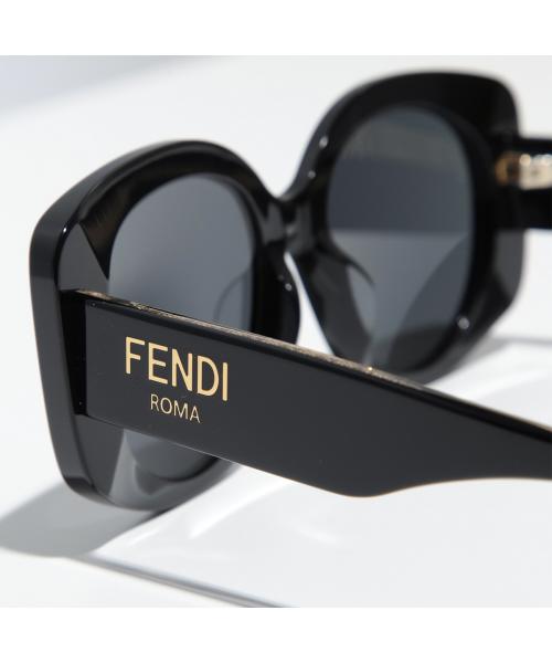 フェンディ FENDI FENDI サングラス ROMA ローマ FE40137F （01A/ブラック） 01A/ブラック