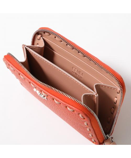 フェンディ FENDI FENDI コインケース PEEKABOO ピーカブー 8M0313 AURN （F1SNE/MATCHA-MILK/グレー） F1SNE/MATCHA-MILK/グレー
