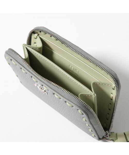 フェンディ FENDI FENDI コインケース PEEKABOO ピーカブー 8M0313 AURN （F1SNE/MATCHA-MILK/グレー） F1SNE/MATCHA-MILK/グレー