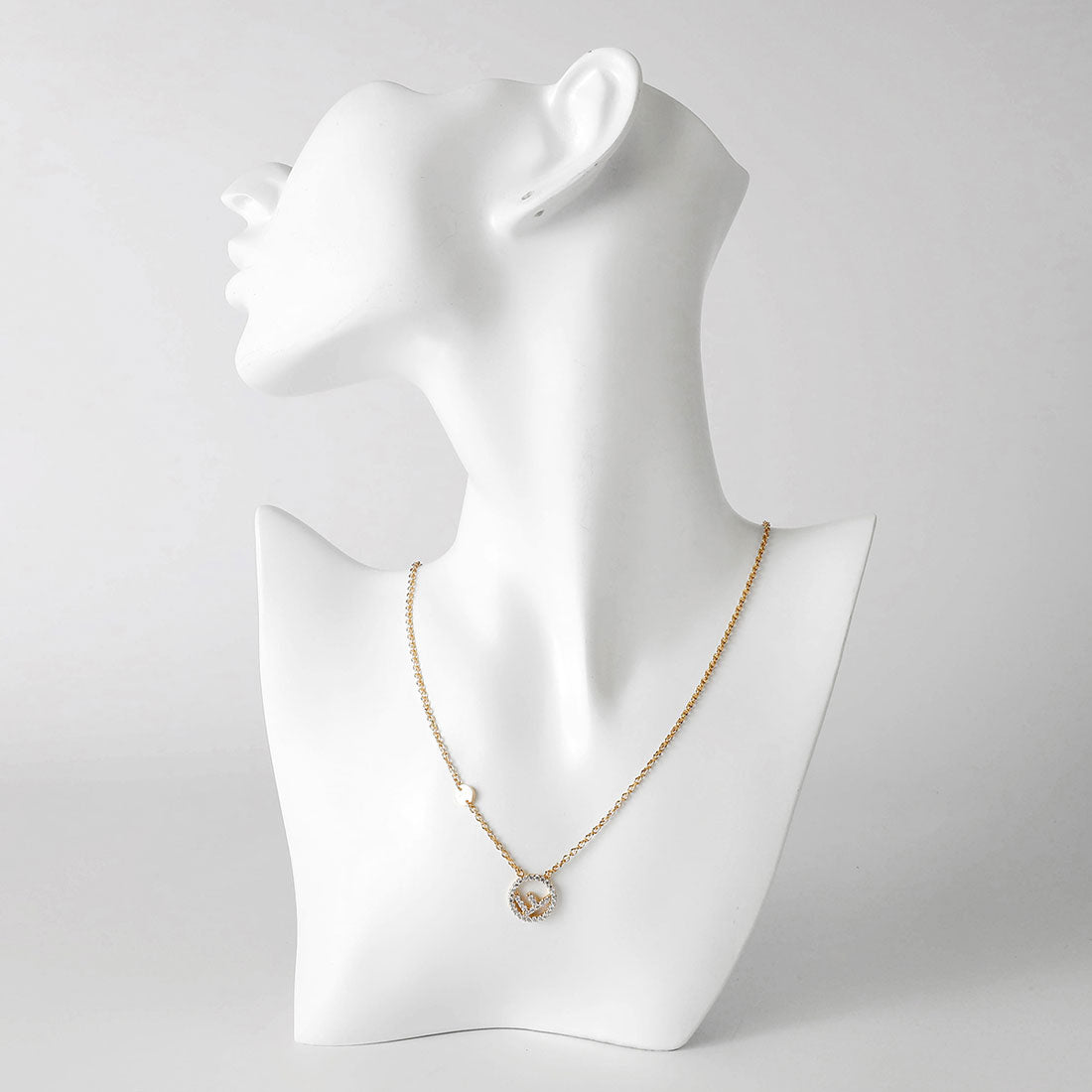 Fendi FENDI Necklace F Is Fendi Necklace 8AL064 ATEP F089U Soft Gold