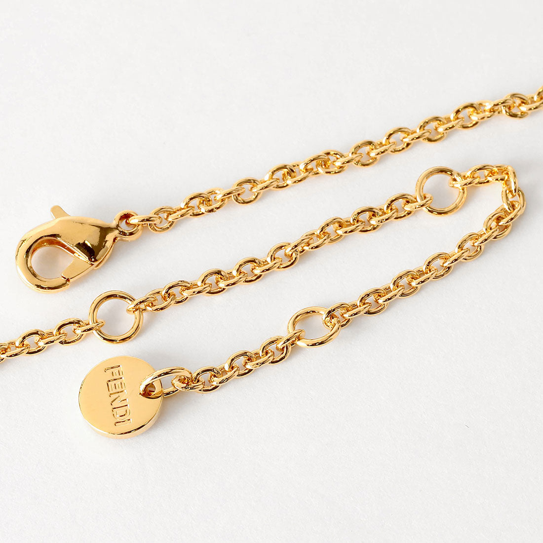 Fendi FENDI Necklace F Is Fendi Necklace 8AL064 ATEP F089U Soft Gold