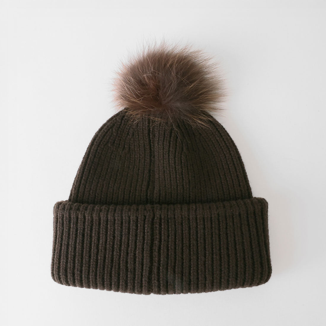フェンディ FENDI ニットキャップ ポンポン ヴォルペ BEANIE FXQ848 AYKO F1U6N （マッローネ） マッローネ
