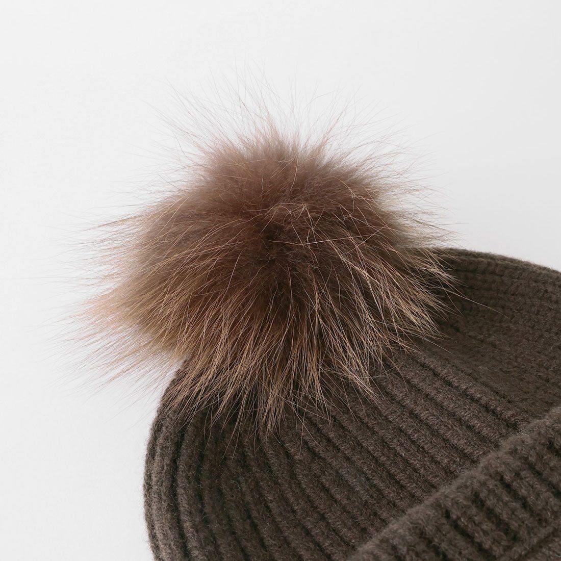 フェンディ FENDI ニットキャップ ポンポン ヴォルペ BEANIE FXQ848 AYKO F1U6N （マッローネ） マッローネ