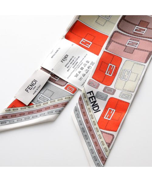 フェンディ FENDI FENDI スカーフ WRAPPY BAGUETTE ラッピー バンドゥ （F0VG2/NEUTRAL/ブラウン他） F0VG2/NEUTRAL/ブラウン他