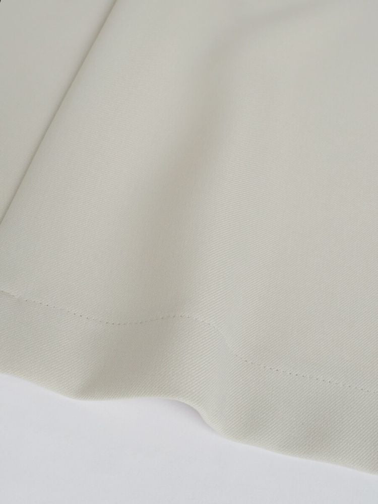 フェンネル FENNEL Vネックノーカラーロングコート （グレージュ） グレージュ