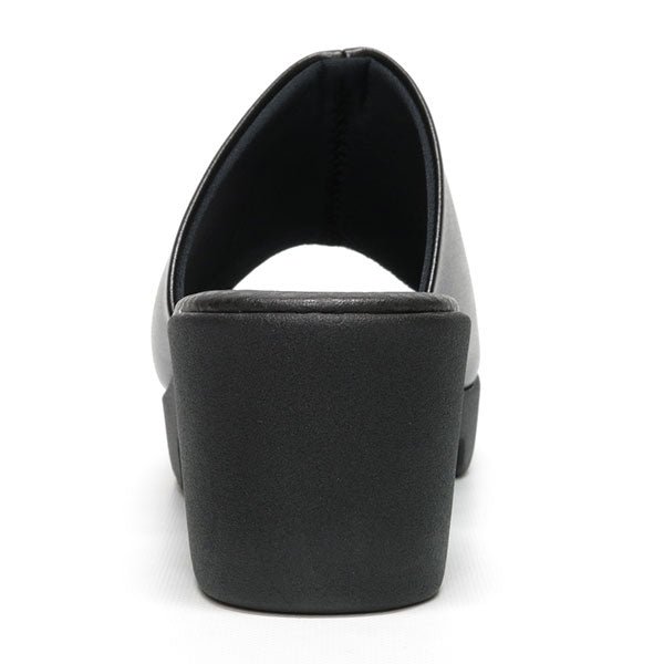 FIRST CONTACT Women's Sandals, Office, Indoor, Office, Work, Made in Japan, Wedge Sole, Stable, Hep, Thick Sole
