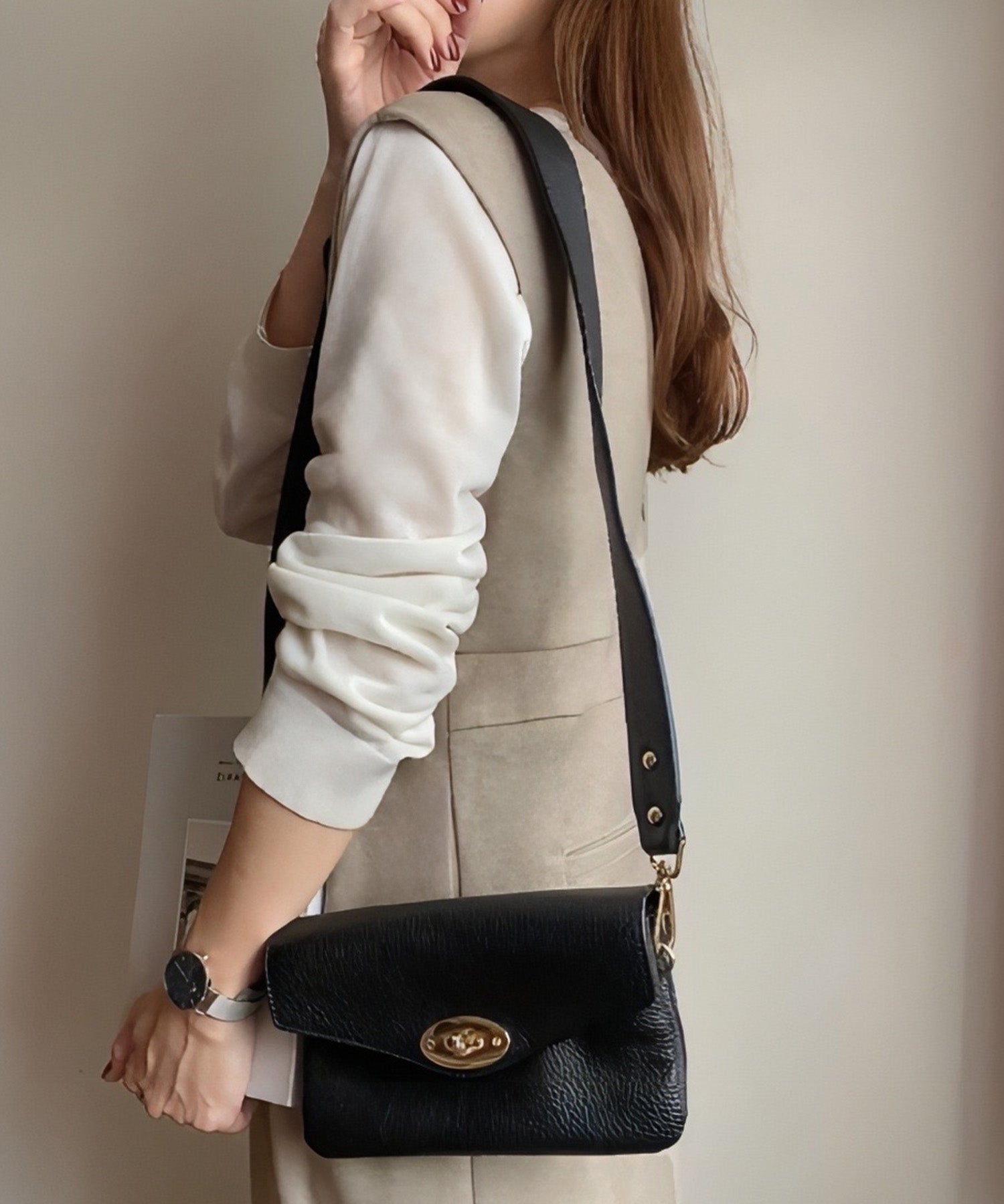 フィルー FILLOU FILLOU ウォームキーネックオールインワン