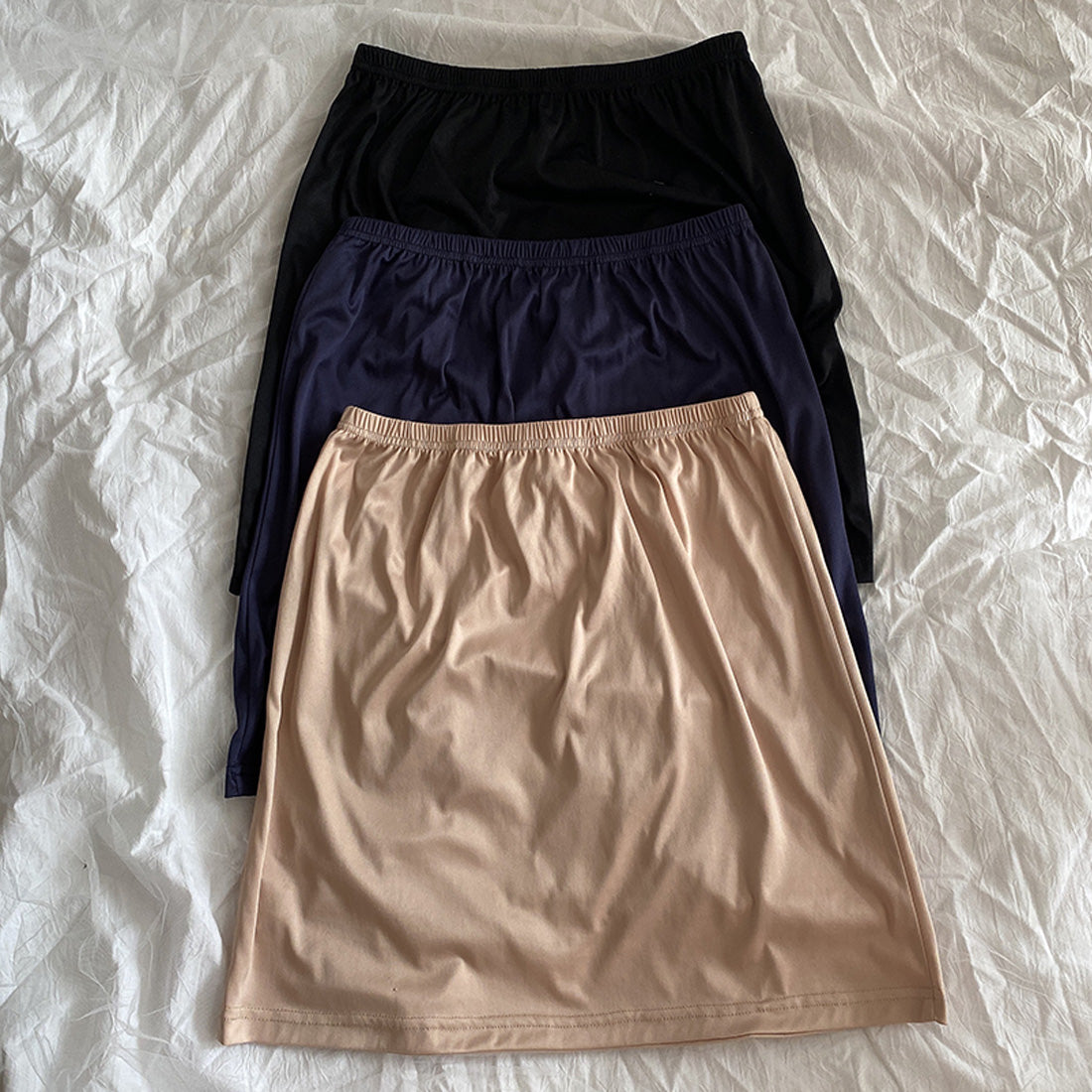 FILLU FILLOU FILLOU Waist Tuck Tight Dress [Petticoat Set]