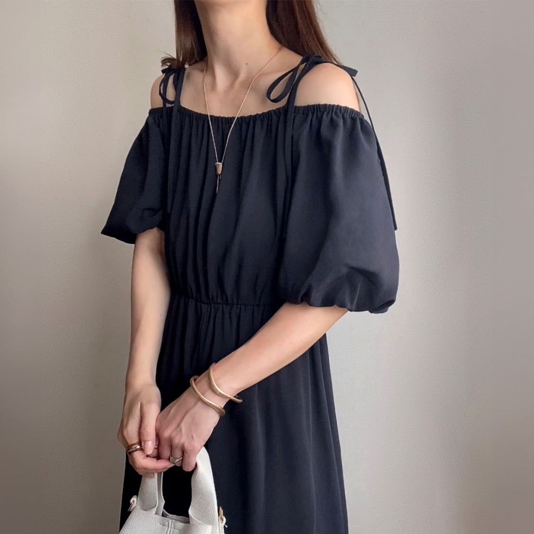 FILLU FILLOU Off-Shoulder All-in-One