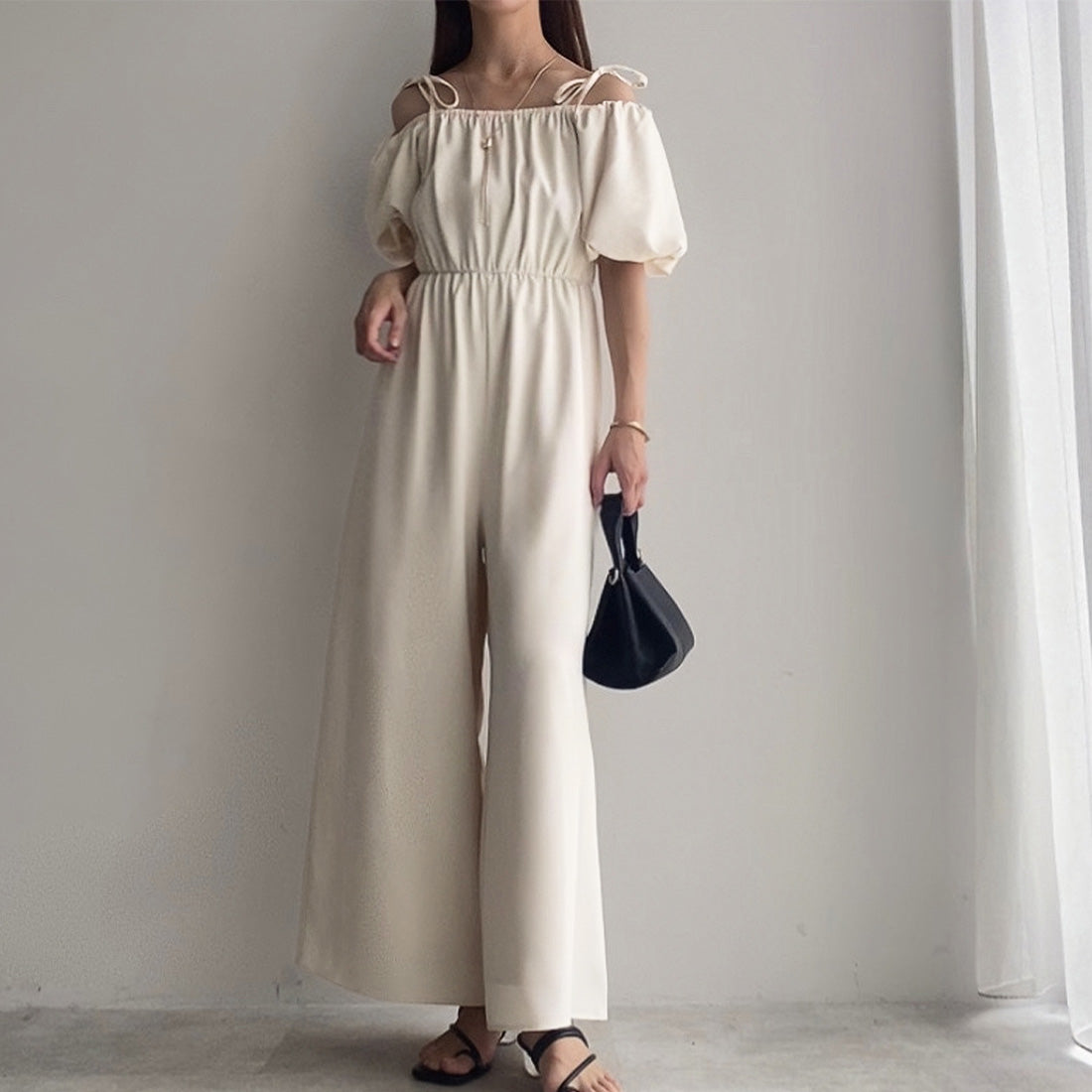 FILLU FILLOU Off-Shoulder All-in-One