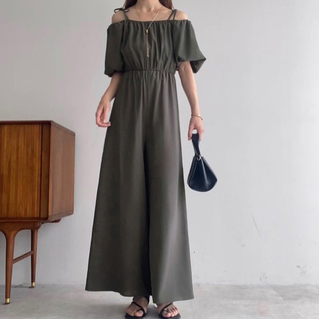 FILLU FILLOU Off-Shoulder All-in-One