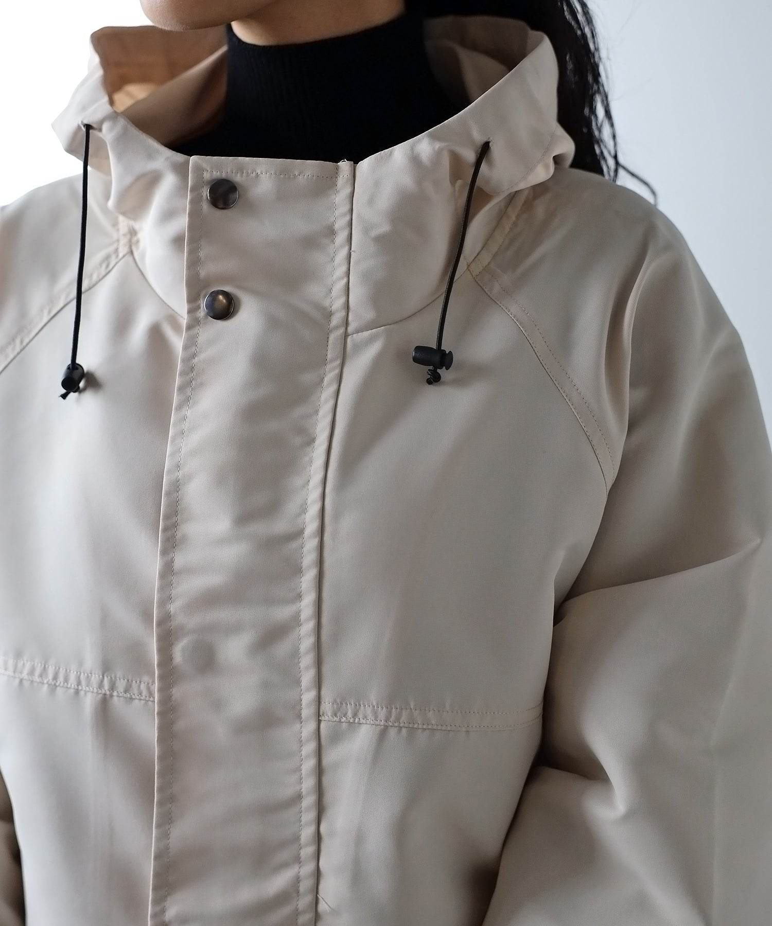 フィズ Fizz フード付きマウンテンパーカー  AW マンパ オーバーサイズ アウトドア