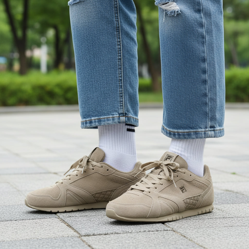 フィラ FILA TERATACH 600 89/25 / テラタック / カジュアルスニーカー （BEIGE/BEIGE/BEIGE） BEIGE/BEIGE/BEIGE