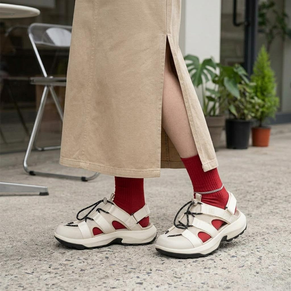 フィラ FILA FLOAT TR7 2.0 SD / フロートティーアール7 2.0 エスディー / 厚底サンダル （Beige/Beige/Beige） Beige/Beige/Beige