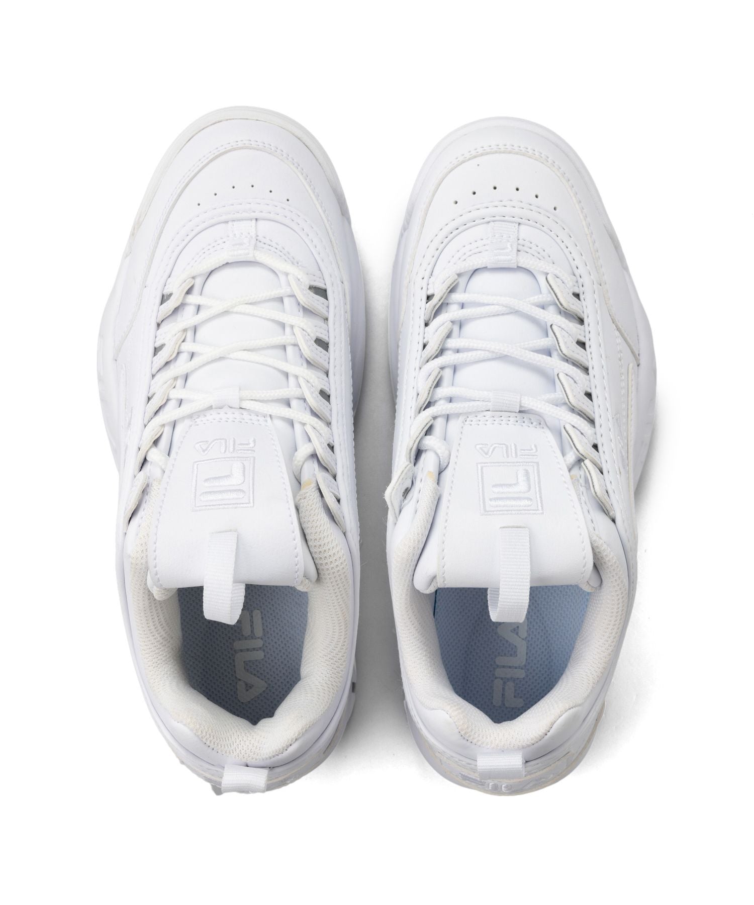 フィラ FILA DISRUPTOR II/ディスラプター II  定番厚底スニーカーシューズ / ホワイト （ホワイト） ホワイト