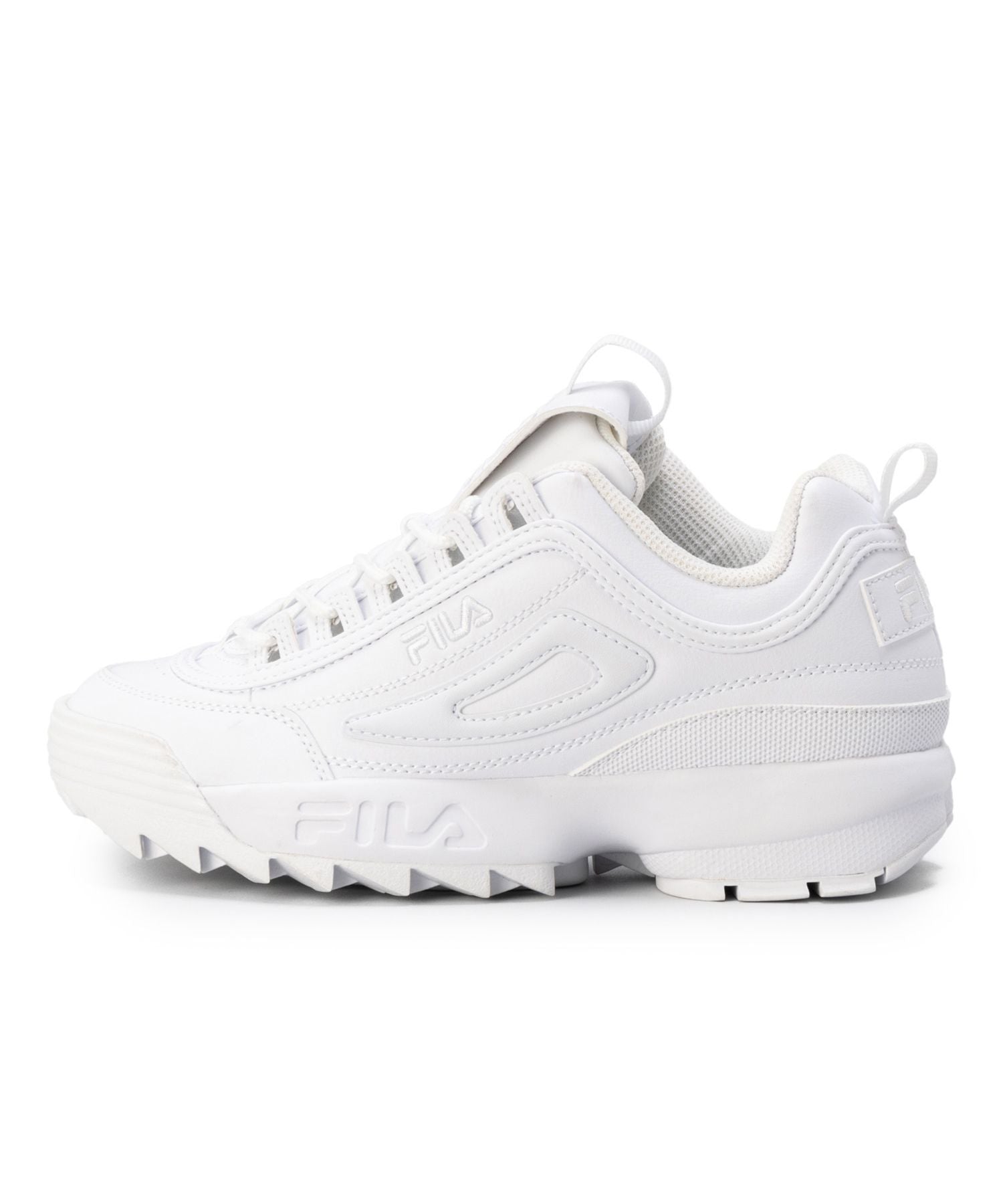 フィラ FILA DISRUPTOR II/ディスラプター II  定番厚底スニーカーシューズ / ホワイト （ホワイト） ホワイト