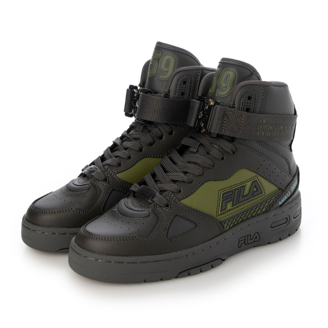フィラ FILA FILA × 初音ミク TERATACH 600 HI テラタック 600 ハイ DARK GREY/BLUE 【USS23040-068】 （DARK GREY/BLUE） DARK GREY/BLUE