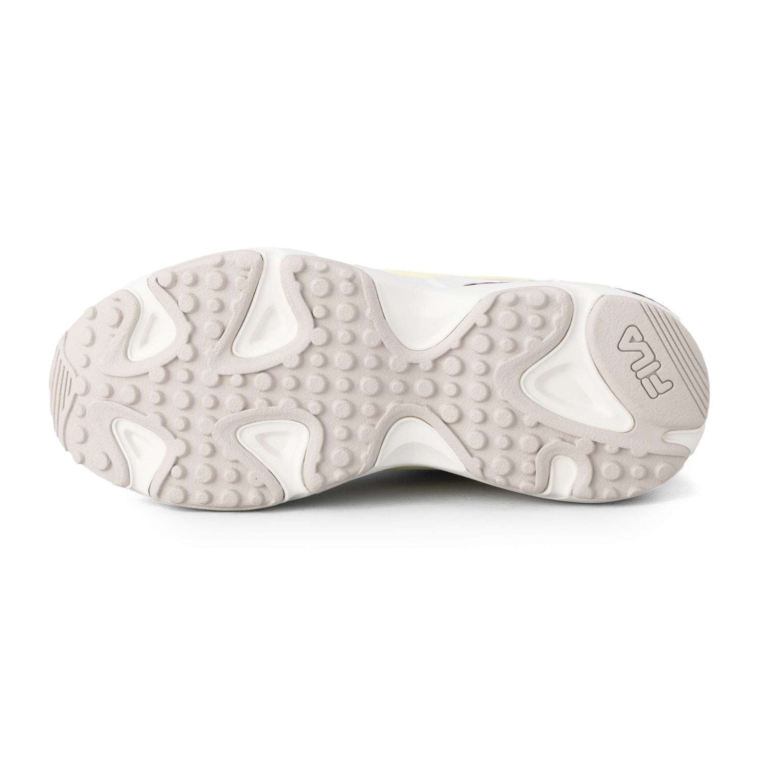 フィラ FILA RAY TRACER BOX / レイトレーサーボックス / 厚底カジュアルスニーカー （STAR WHITE/OYSTER GREY/YELLLOW） STAR WHITE/OYSTER GREY/YELLLOW